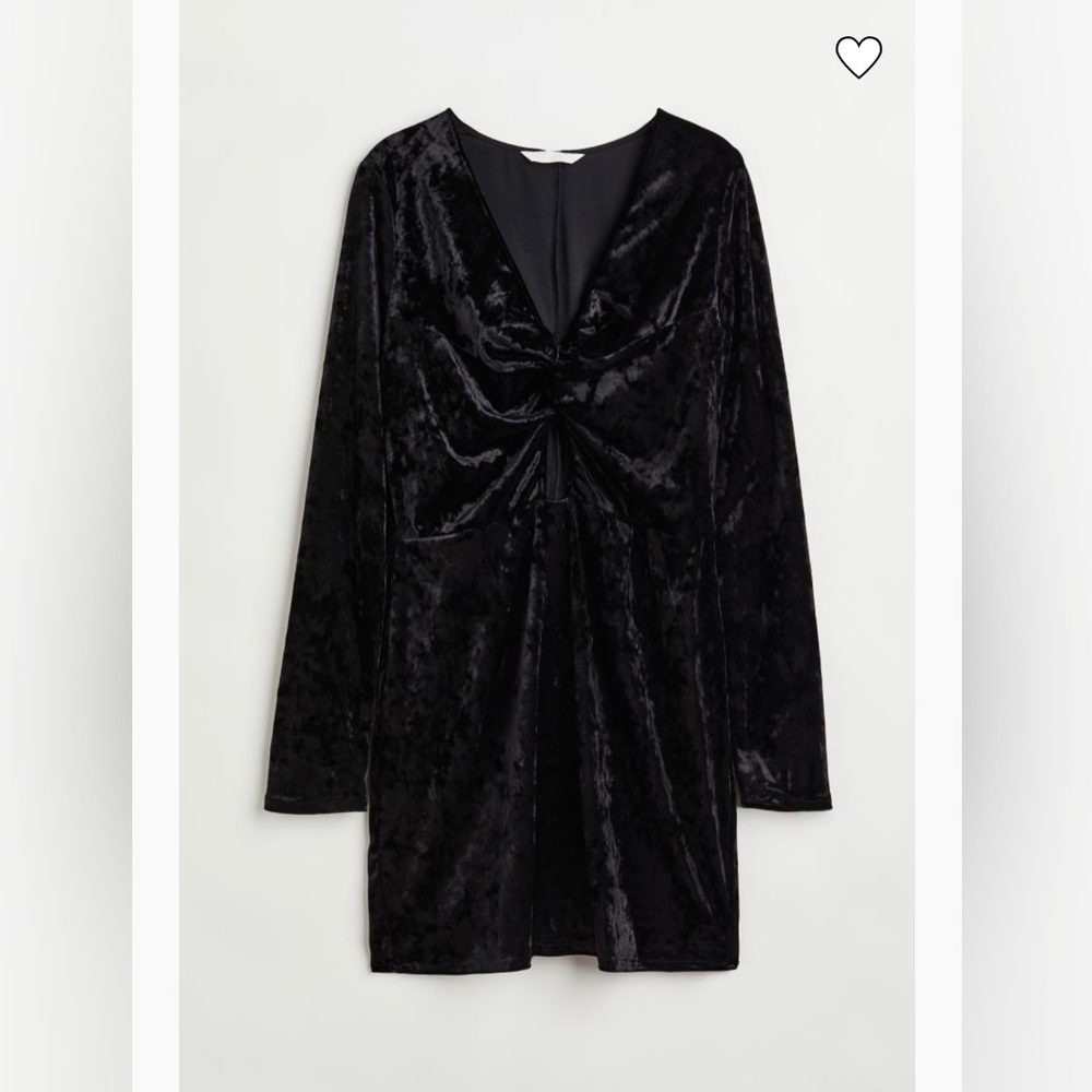 NWT H&M BLACK DRESS